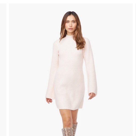 [LIKE 🆕] JustFab: Flared Sleeve Sweater Dress - Picture 2 of 6